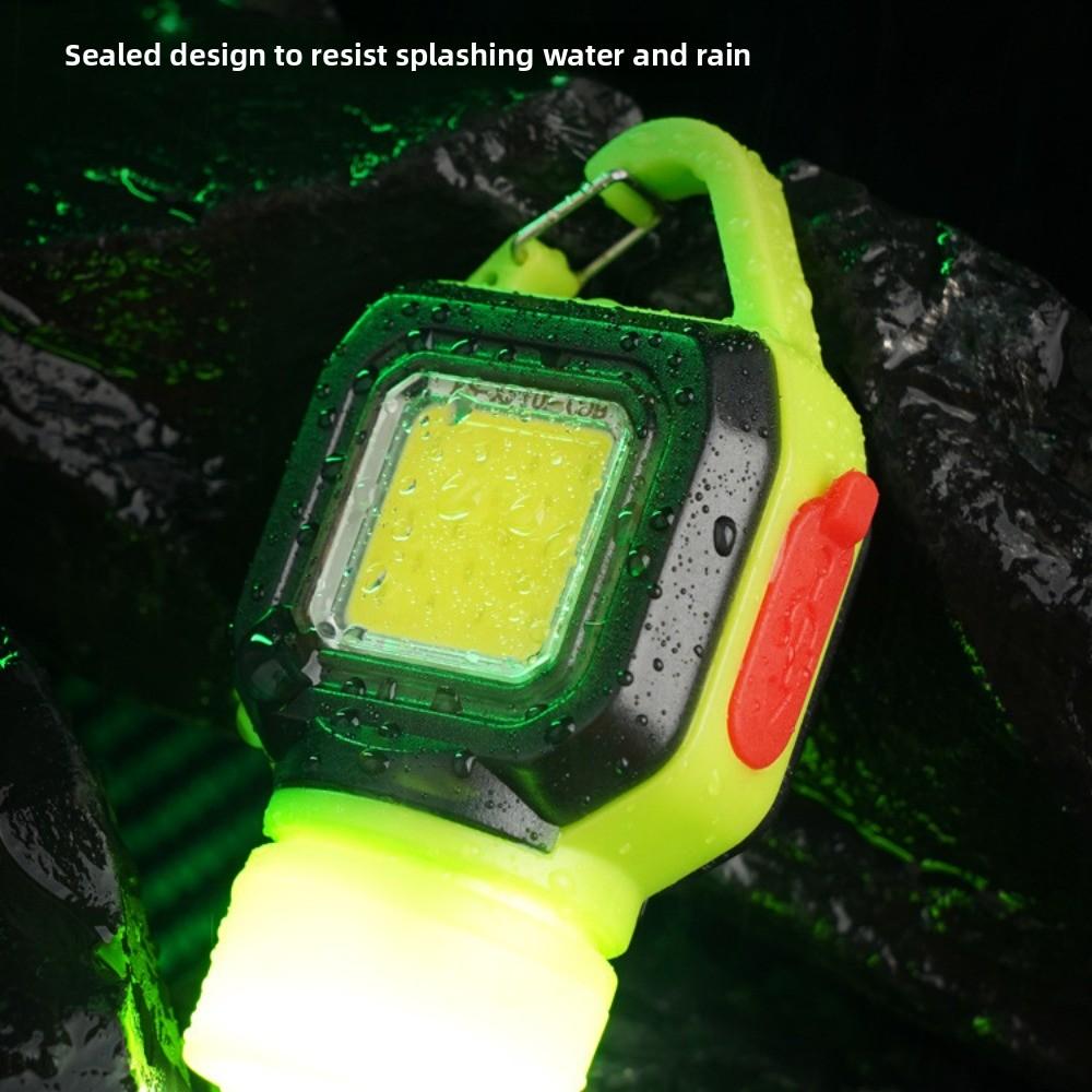 Portable Outdoor Flashlight Keychain Bright LED Mini Light Keychain Outdoor