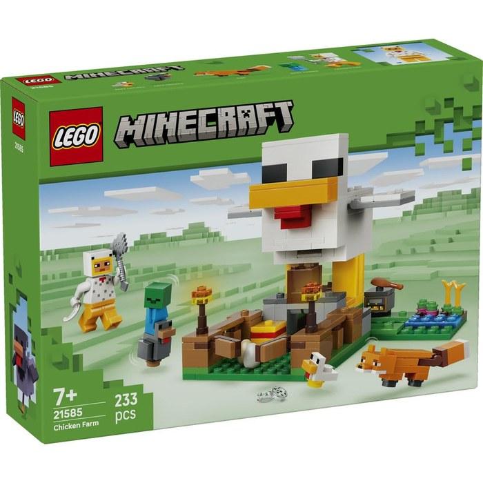 LEGO Minecraft Chicken Farm 21585, Multicolor