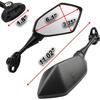 Heart Horse Motorcycle Mirrors Rear View Mirrors Compatible with CBR600 F4 F4I 1999-2006 CBR900 CBR919 CBR929 CBR954 1998-2003 RC51 RVT1000 DD250E
