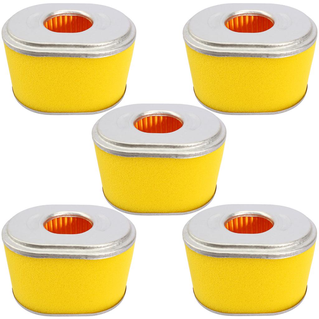 5Pcs Air Filter For GX100 GX110 GX120 GX140 GX160 GX200 5hp 5.5hp 6.5hp 168F 2893881 5247408 7372444 7370968 212CC 17210-ZE1-505