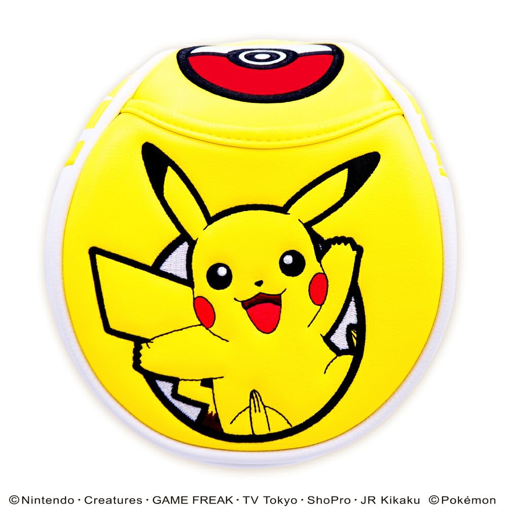 Couvre-tête chaussette Pokémon Pikachu pour Drivers 460cc, Produit sous licence (Pikachu Driver (PMSH001))