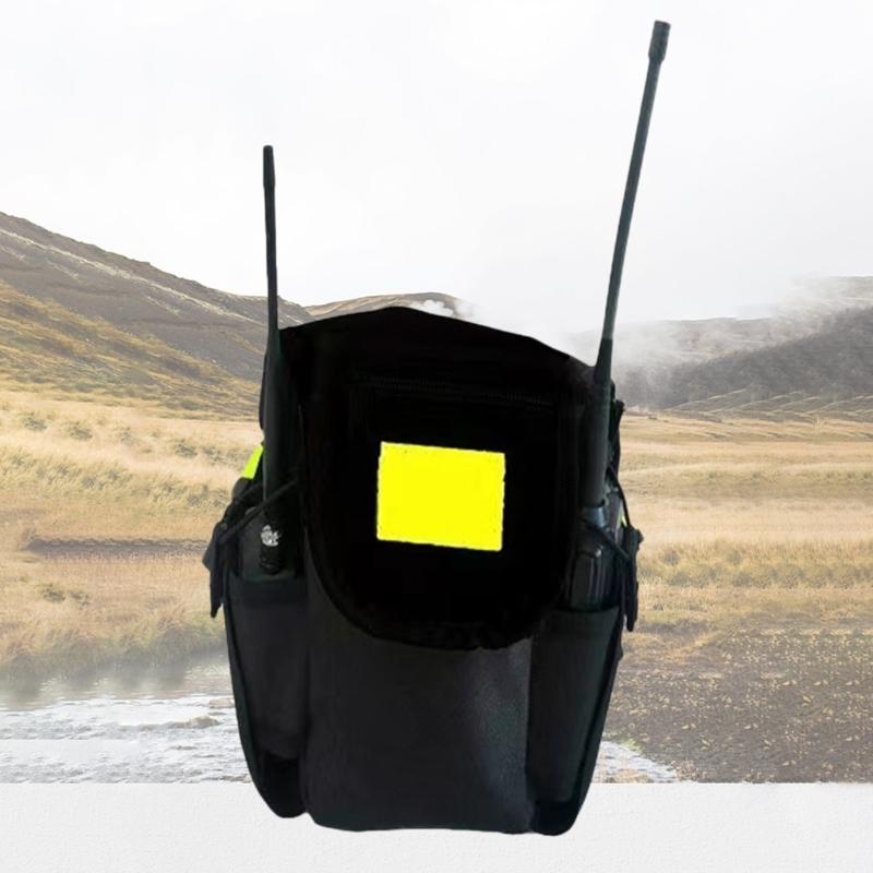 Oxford Cloth Two Way Radio Carry Bag Adjustable Camping Hiking Thigh Pouch Tactically Drop Leg Outdoor Slings Bags