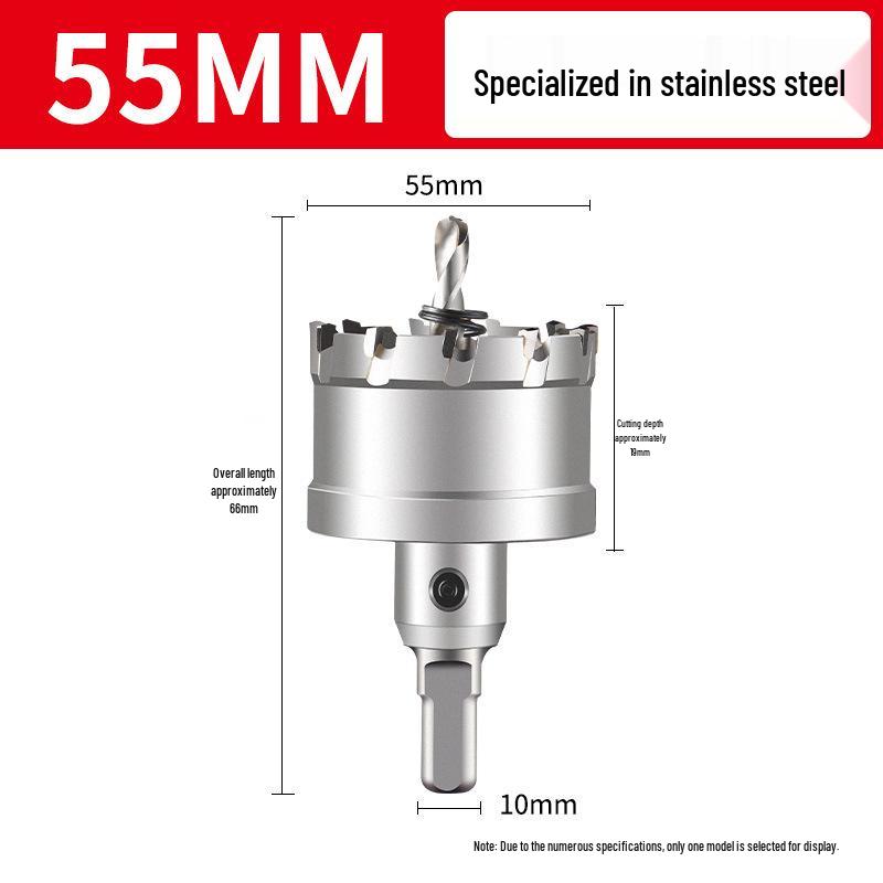 Edelstahl-Lochsäge-Bohrer für Metall und Holz