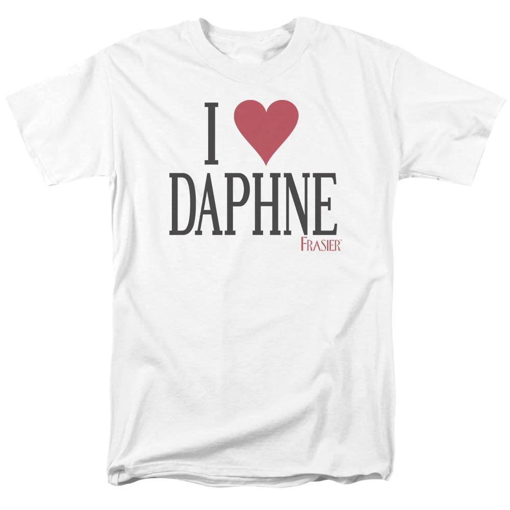 

Frasier I Heart Daphne Mens T Shirt White Officially Licensed L