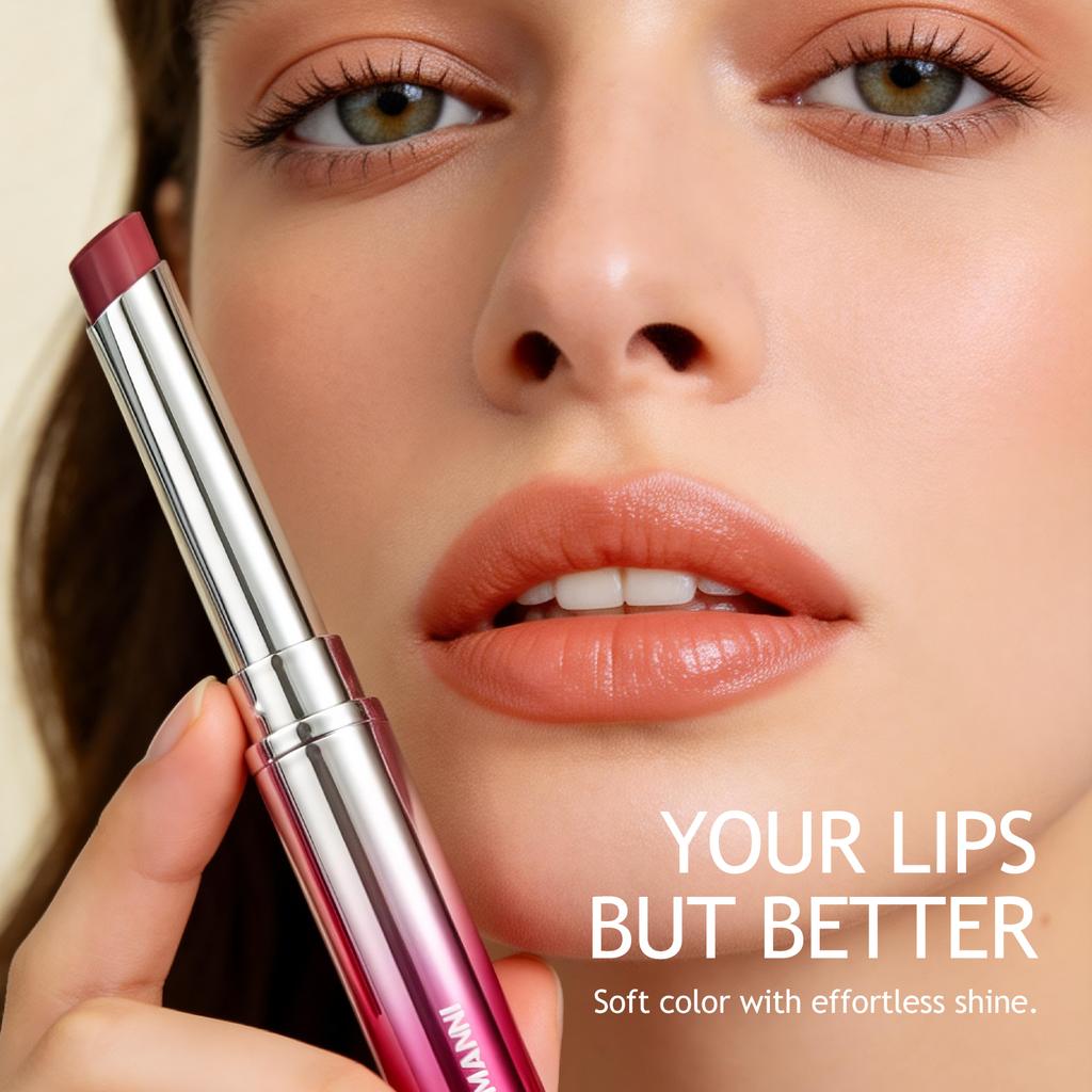 1pc Six Staining Honey Lipstick Nourishing Lip Balm Moisturizing Tinted Lips Plumping Smooth Natural Lip Care Makeup
