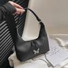 Fashion Korean Style Handbag 2024 Spring New Versatile Instagram One Shoulder Underarm Bag Dumpling Bag for Women