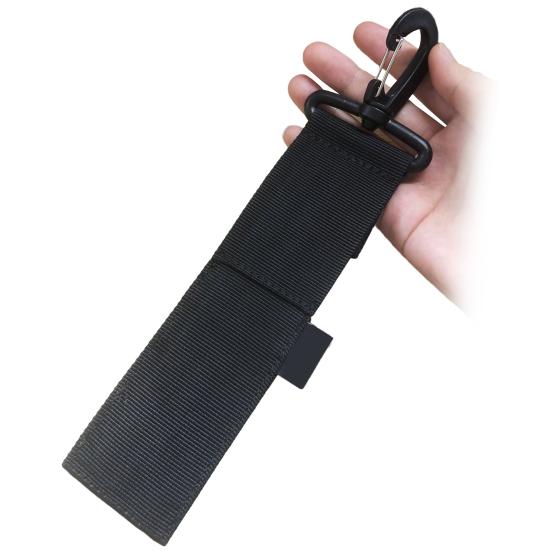 Scissor Storage Bag 360-Degree Rotating Buckle Wear Resistant Nylon Easy-Carry Scissor Pouch Diving