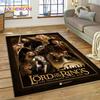 L-Lord of The Rings H-Hobbit Movie  Carpet Rug for Bedroom Living Room Home Sofa Decoration,Children Game Large Decor Floor Mat