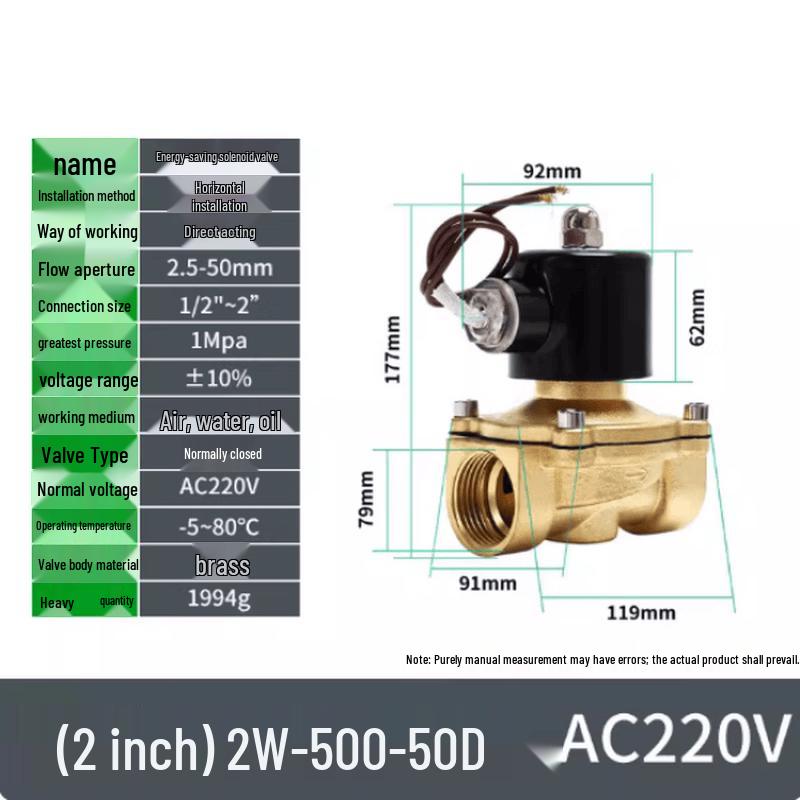 Tachi Energy-Saving Solenoid Valve