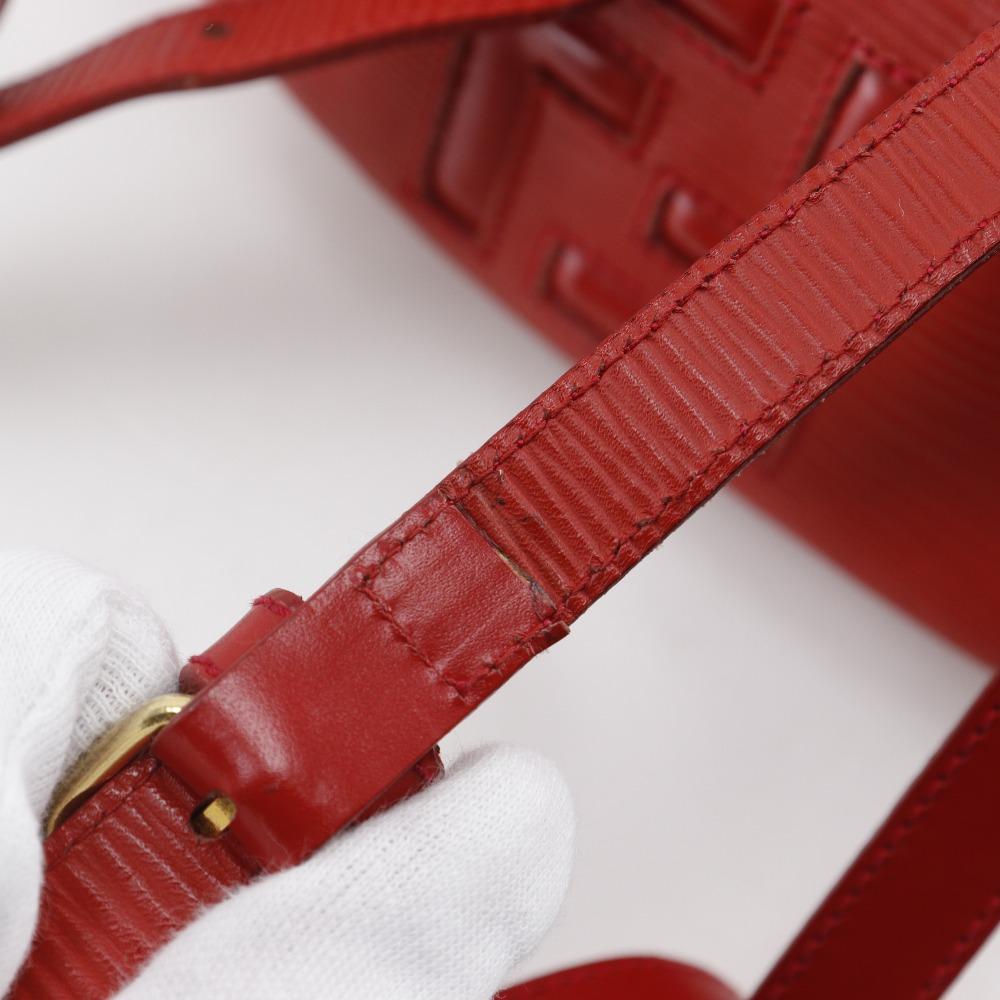 Fendi Mini Backpack Backpack Daypack Vintage Red Calfskin Women Used