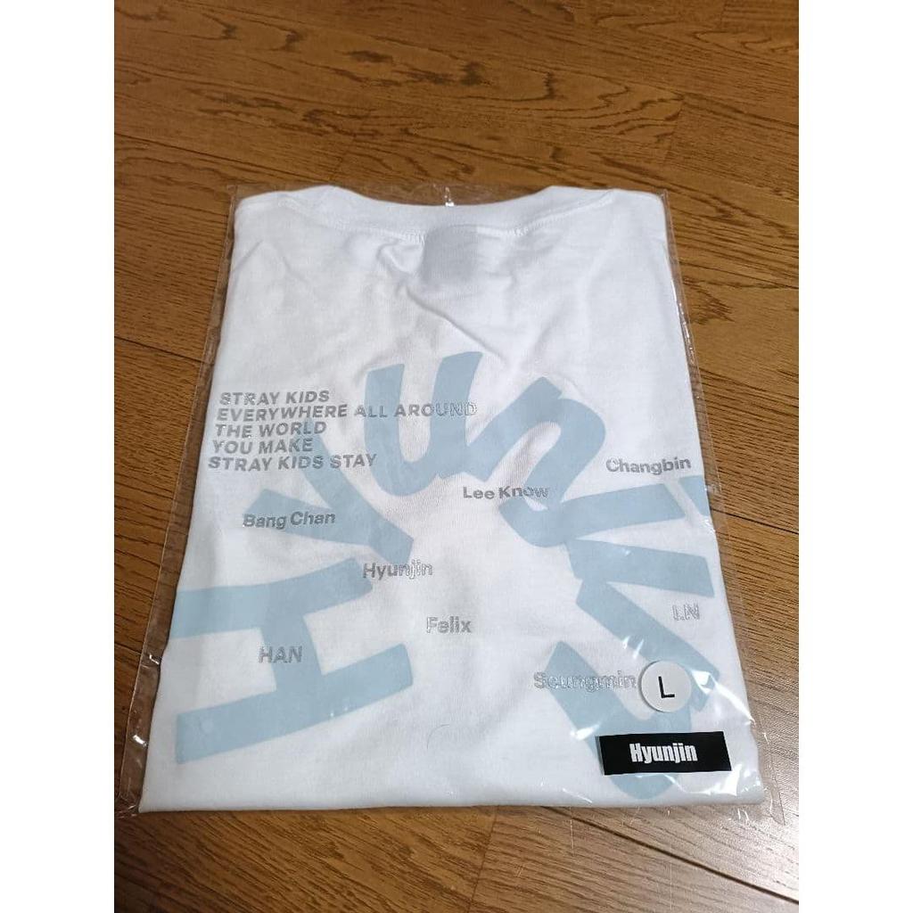 Used Stray Kids SKZ RUN IT T-shirt Hyunjin L size
