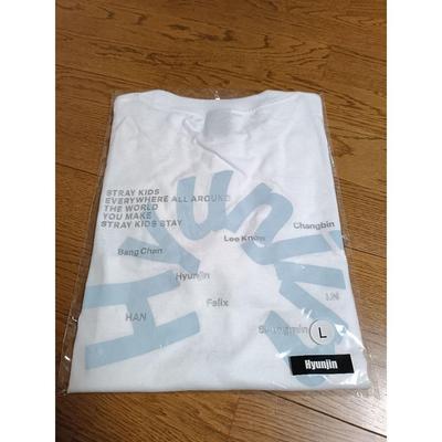 Used Stray Kids SKZ RUN IT T-shirt Hyunjin L Size