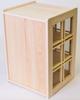Kiso Kogei Handmade Hinoki Fly Screen, Made in Japan, Vertical, 32.5cm Wide x 29cm Deep x 45cm High