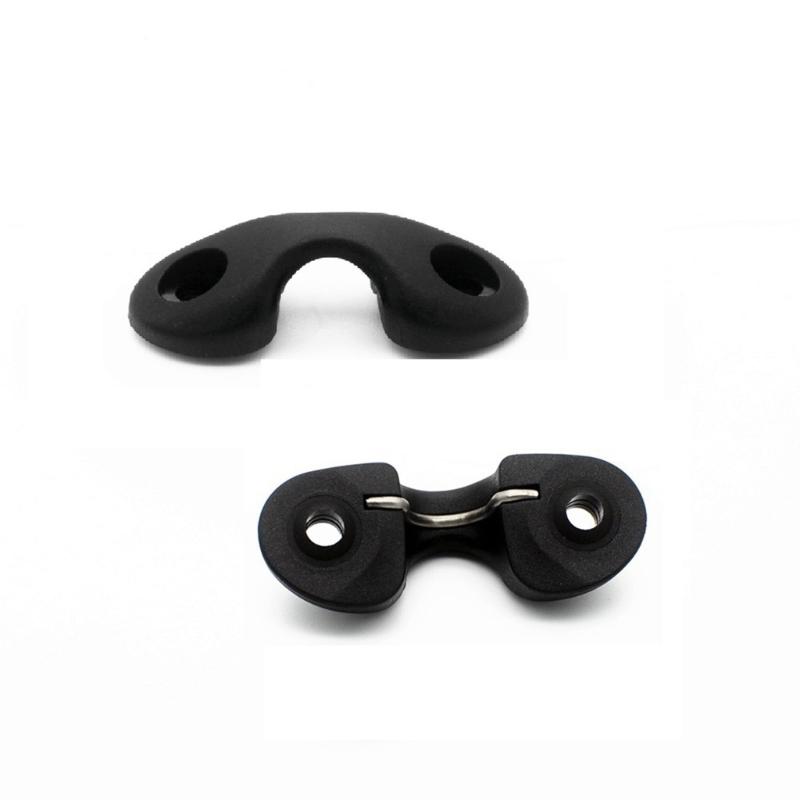 Adjustable Boats Rope Clamp With Double Ball Bearing Secures 3-6mm/3-12mm Cables For Boating and Fishing Applications