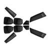 Pack of 10 TPE Door Pocket Organizers for 2025 Offering Quick Setups for Enhanced Space Utilization
