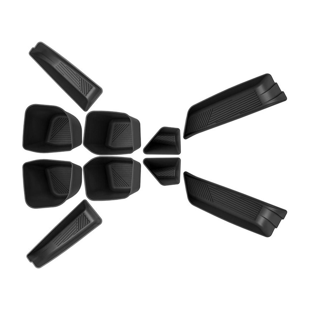 Pack of 10 TPE Door Pocket Organizers for 2025 Offering Quick Setups for Enhanced Space Utilization