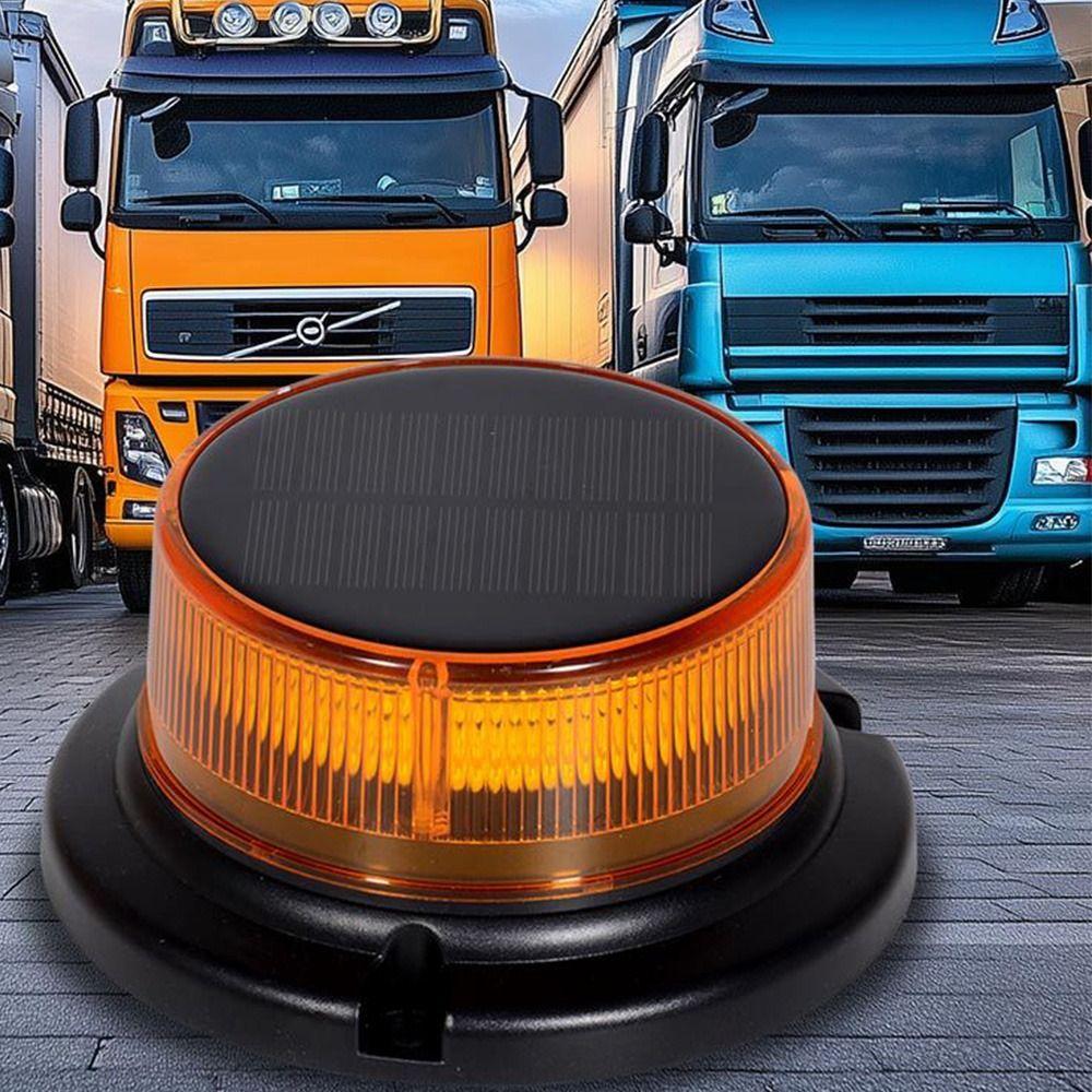 Magnetic Base Emergency LED Light Rotating Flashing Warning Strobe Light Truck Roof