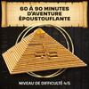 Maquette Et Jeu D'escape Box - Quest - Pyramid - 70 Pièces - Pour Adultes - Intérieur
