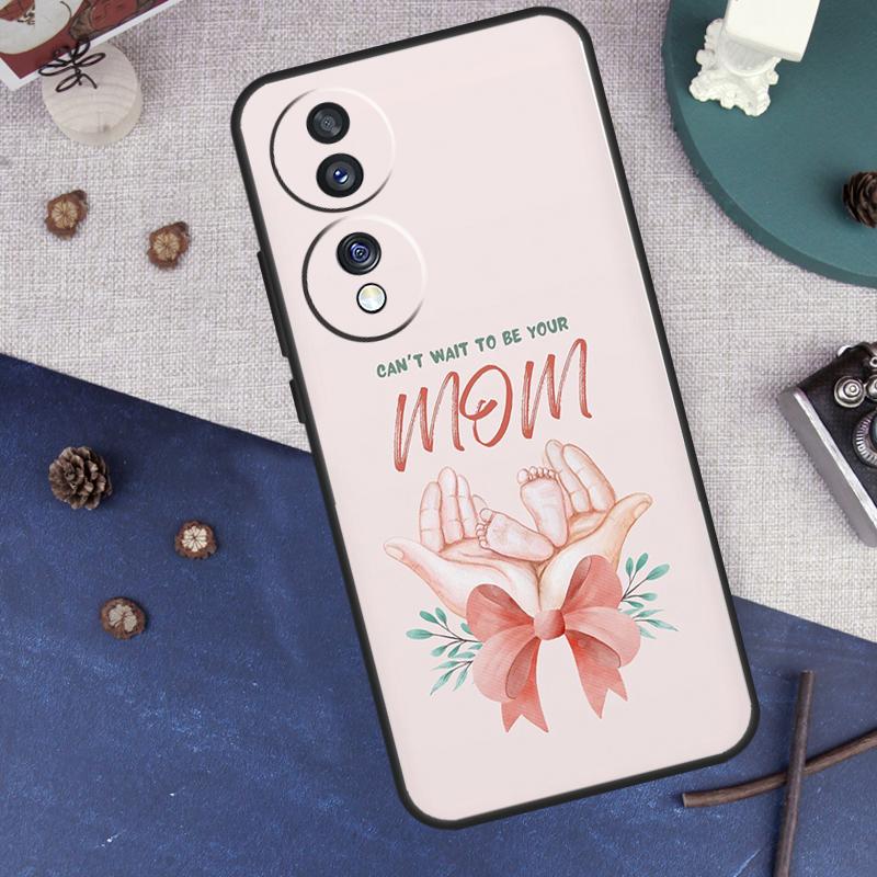 Super Mom Love Kid Case For Honor Magic 8 Pro 6 5 7 Lite Cover For Honor 200 400 90 70 50 X8a X8b X9a X9b X9c