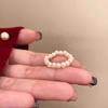 Niche High-End Literary And Artistic Style Ring Trendy Beaded Ring Ring Ring