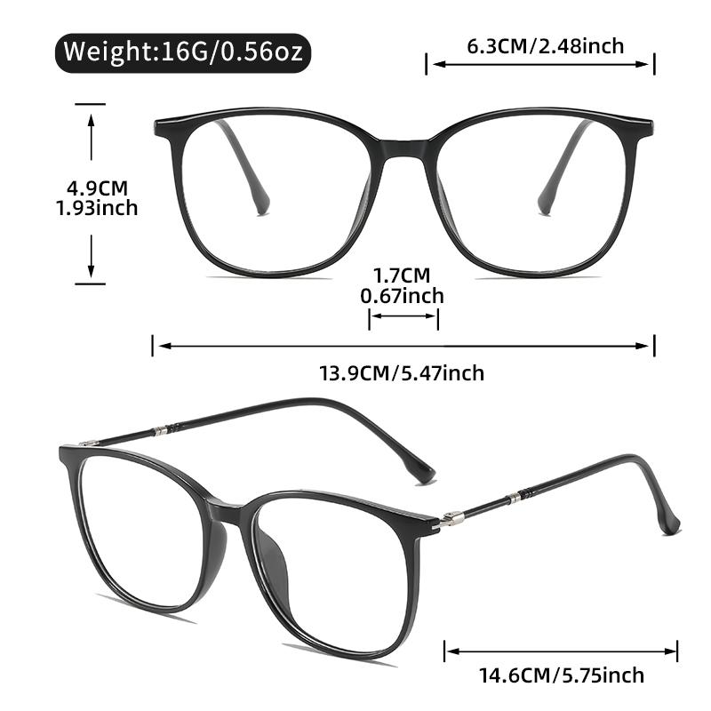 Light Pink Transparent Eyeglasses: Chic Retro Frames for Anti-Blue Light Protection & All-Day Comfort