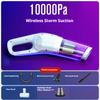 Handheld Car Vacuum Cleaner Wireless Powerful Suction Water Absorbing Long Battery Life Car And Household Dual Use For Auto Interiors