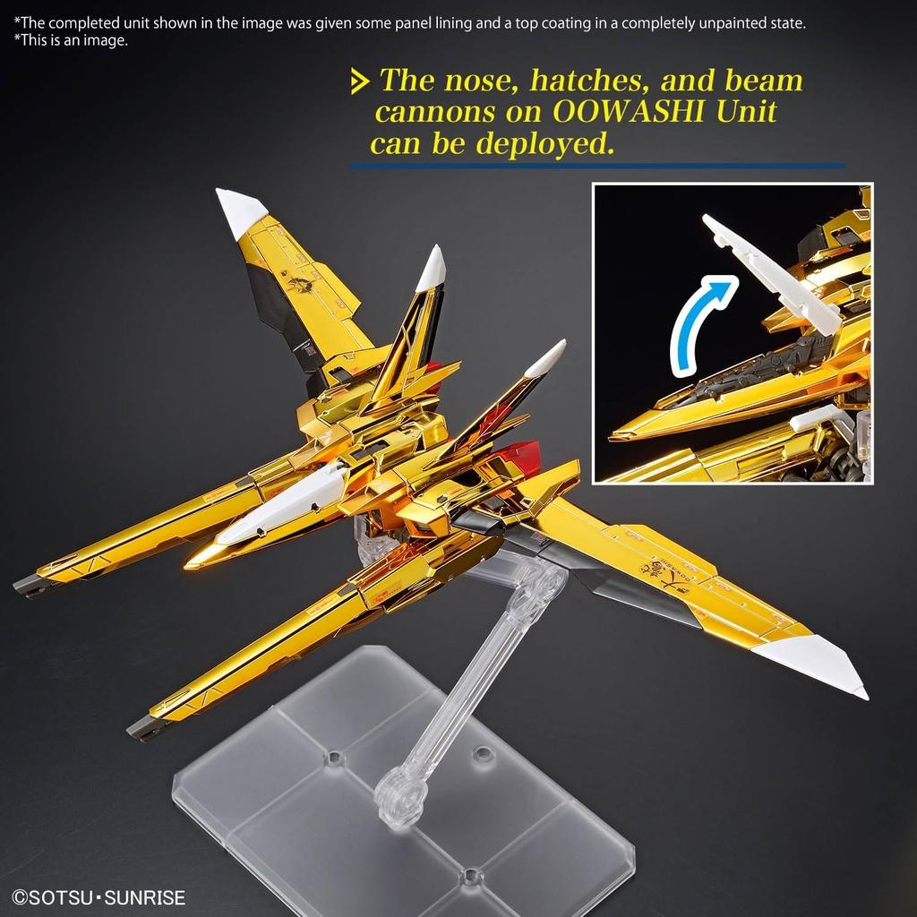 RG Mobile Suit Gundam SEED DESTINY Akatsuki Gundam (with eagle) 1/144 scale pre-colored plastic model