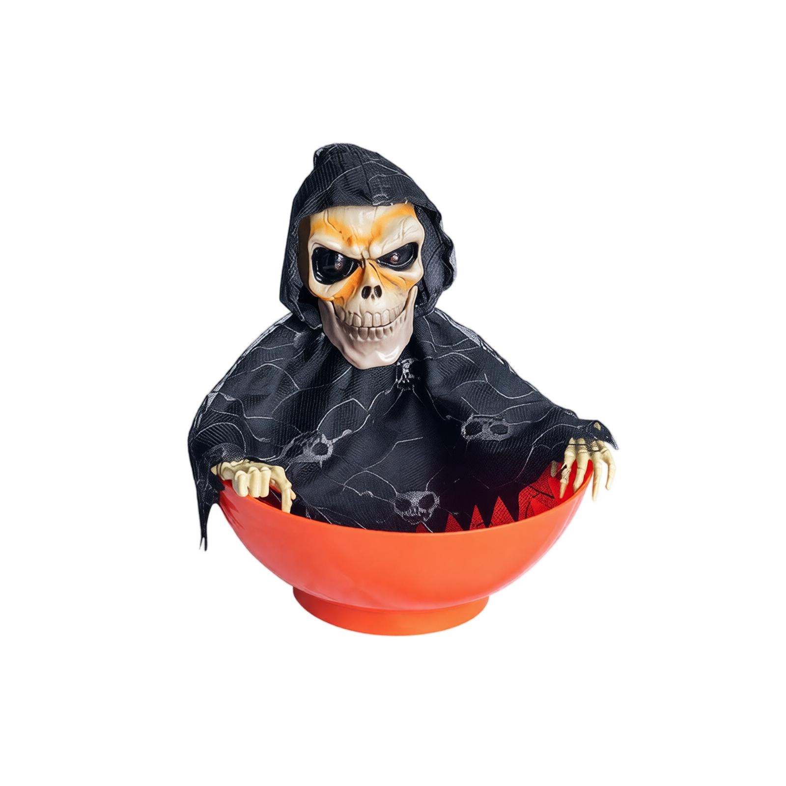 Halloween kustību aktivizējama konfekšu bļoda ar