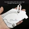 Accurate Fillet Weld Gauges Weld Gauge Seam Inspection Ruler  For Accurate Weld Measurements