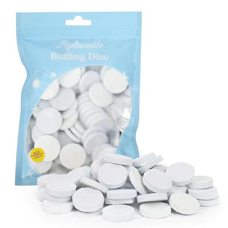 

Pedicure Pad Buffing Disc Self-Adhesive Replaceable Sandpaper Polishing File Pad 20mm