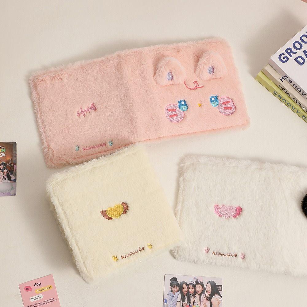 Inner Page Refill Collection Book Cover Photocard Holder Plush Binder Cover  Idol Photo Card