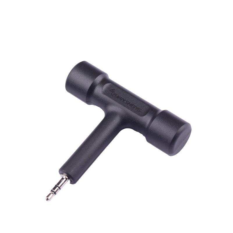 

QUANSHENG TK11 Walkie-Talkie Antenna: Medium-Short Wave Reception, T-Type, 3.5mm Plug Other