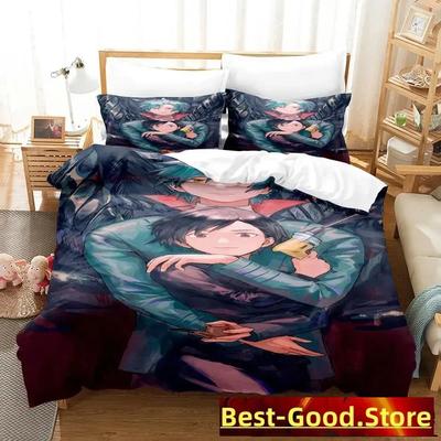 New IDINVADED Bedding Set Single Twin Full Queen King Size Bed Set Adult Kid Bedroom Duvet Cover Sets 3D  Bed Sheet Set