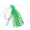 Willow Leaf Spinnerbait Anti Hanging Bottom Fishing Lure Spinner Bait for Fresh Sea BassGreen