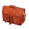 Handmade  Leather Laptop Messenger Bag for Men Satchel Office Bag Newd