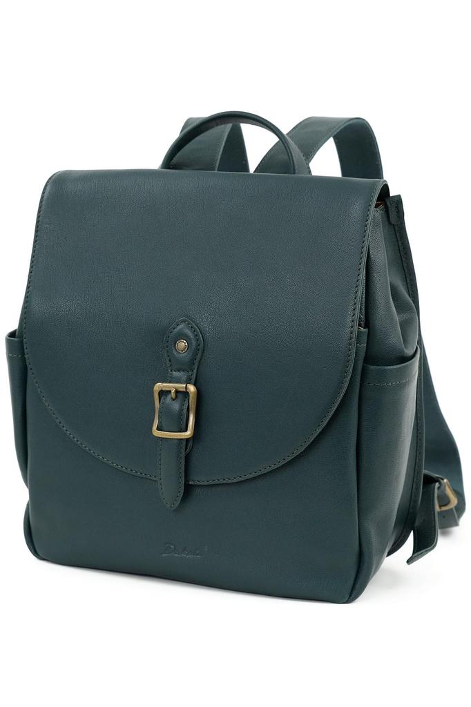 Dakota Women's Genuine Leather Backpack, Navy, DA-1034247-60