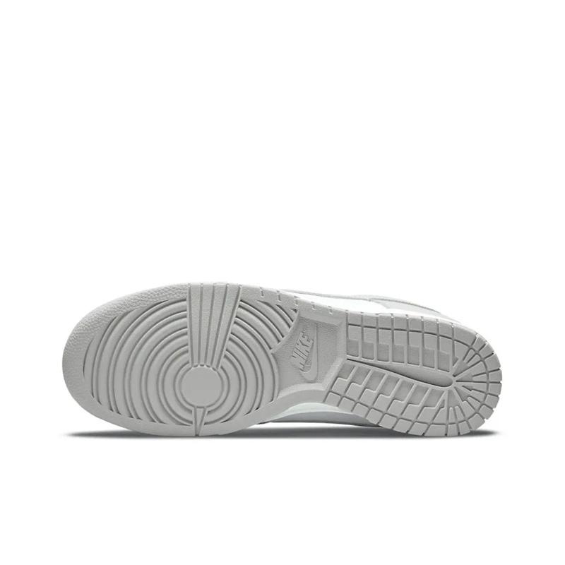 Nike Dunk Low Grey Fog Scarpe da ginnastica da uomo Bianche DD1391-103