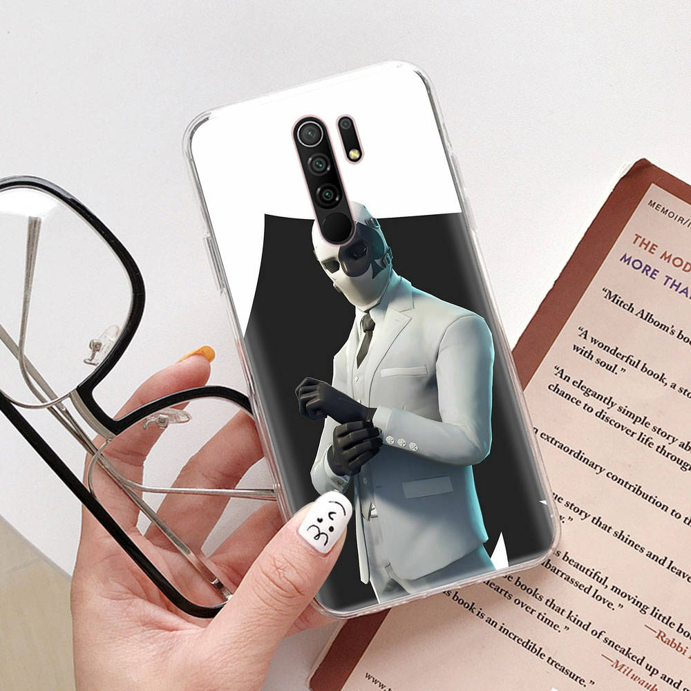 RT91 Fortnite Play Case for Samsung A04 A14 A23 A34 A54 M23 M33 M52 M53 Realme 10 9 C30S C35 C55 VIVO Y02S Y21 Y33S Y51 X80 Pro Clear Cover