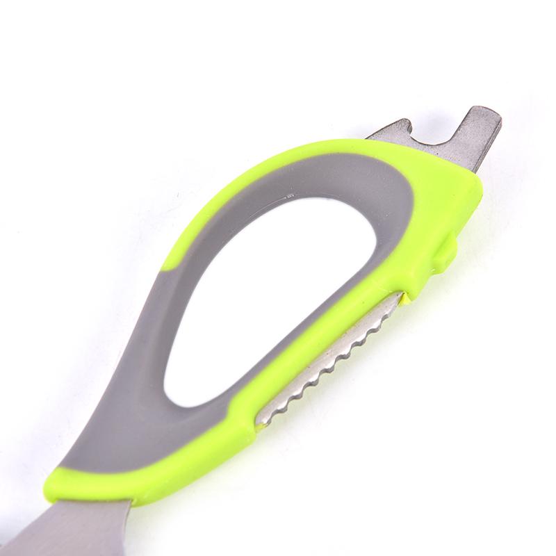 Multifunction Kitchen Cutter Knife Shears Scissors Heavy Duty 8 Features