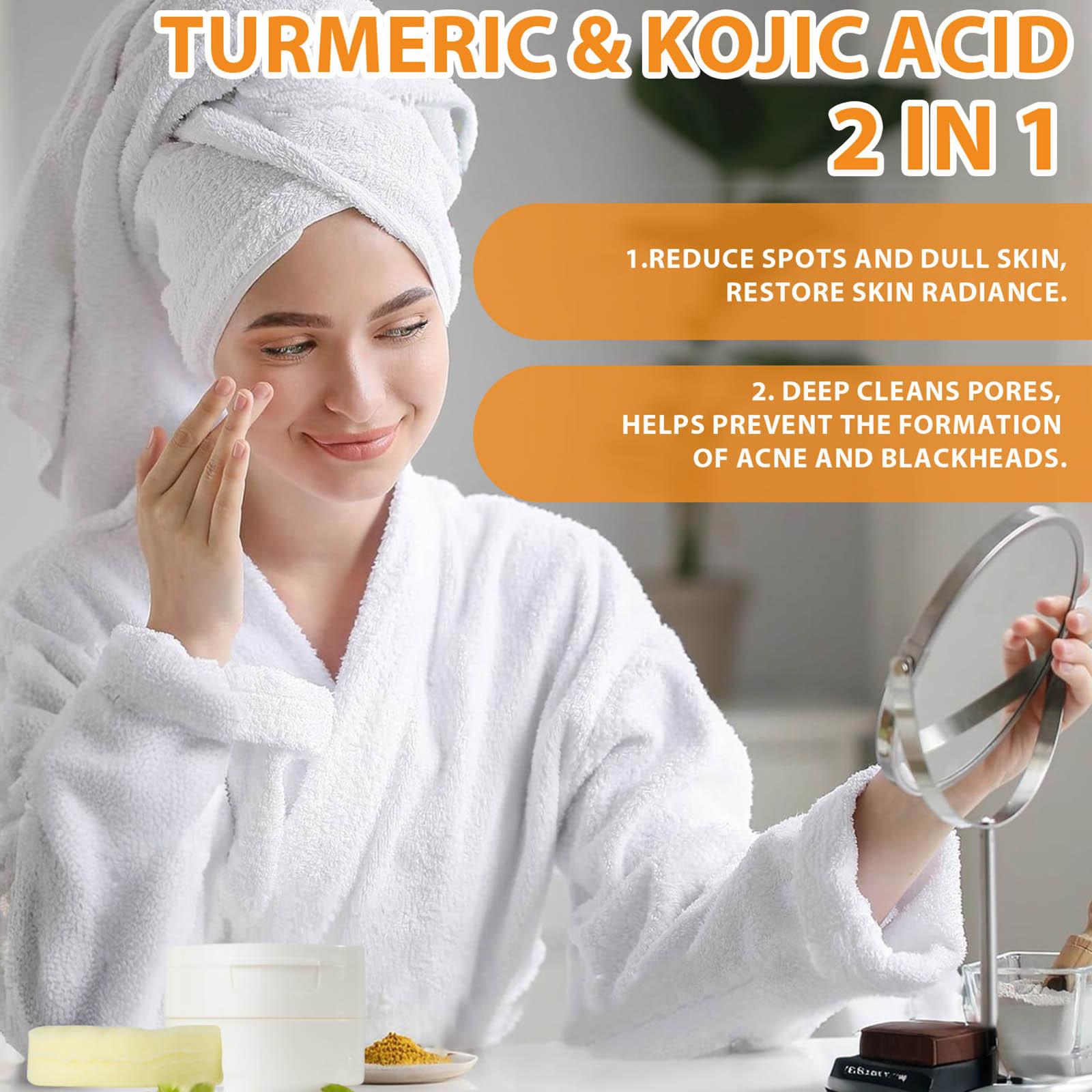 Очищающие подушечки Kojic для тусклой кожи лица — фото 4