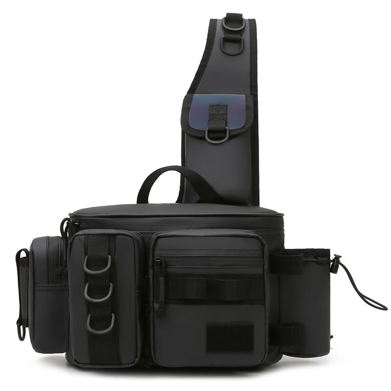 Водонепроницаемая многофункциональная тактическая сумка через плечо для рыбалки Brangdy