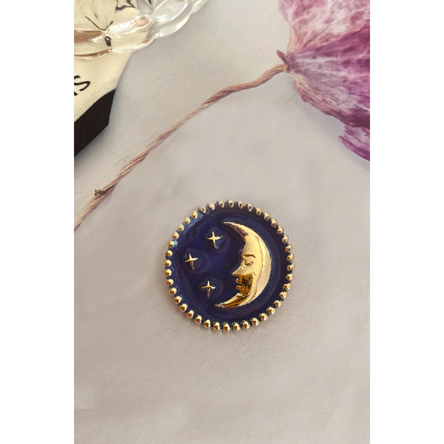 

Женская брошь Moon Dede Night Themed