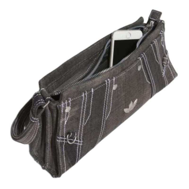 Adidas Originals Polyester Handbag, Shoulder Bag Women's Black Adidas JL7665