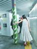 Loaegsyueol Lace Trimming Long Dress_Off White