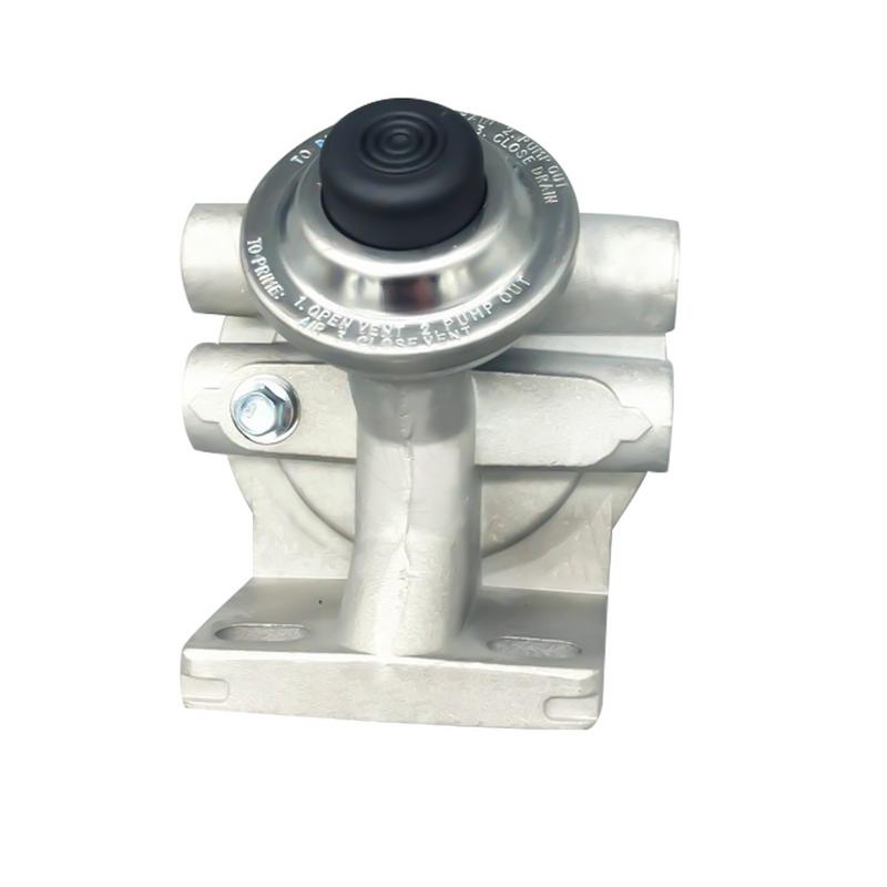Excavator Accessorie Diesel Grating Filter Hand Pump With Seat Aluminum Excavator Accessory For Volvo R90P EC210