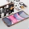 Fashion Lions Plating Phone Case for iPhone 11 13 15 Samsung Galaxy A52 Xiaomi Redmi 12C Note 10 Pro Oneplus Soft Smartphone Cover Cases