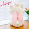 Jucărie de pluș Pisica Mary cu Flori de Cireș 32cm Păpușă de pluș Pisică Desen Animat Anime Pernă pentru Canapea Cadou de Ziua de Naștere pentru Prietenă