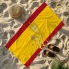 Nation Spain Towel Yoga Gym Yoga Gym Lightweight Portable for Swimming Beach Travel Sports Accessories Sandproof