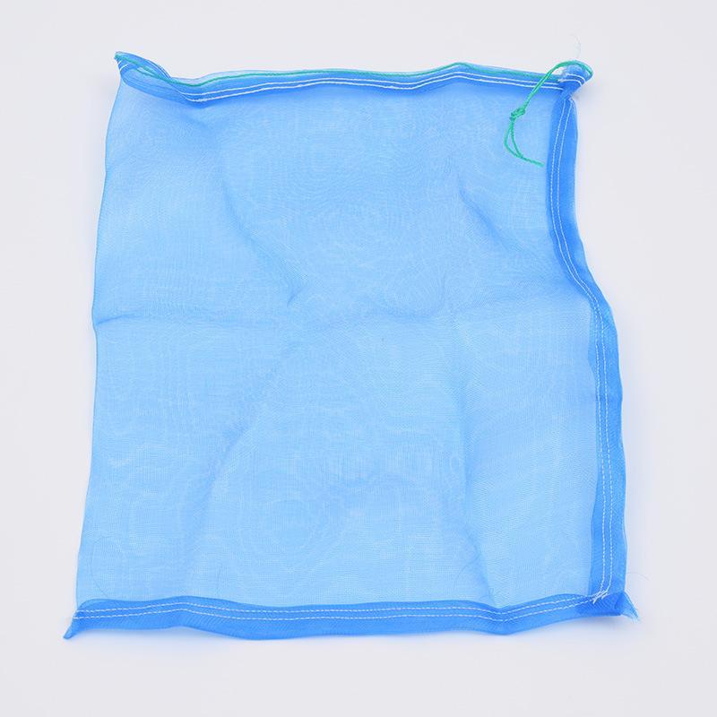 Drawstring Mesh Storage Bag Large Capacity Woven Net Sack Breathable Wear Resistant Transport Bag For Farm Harvest Goods Storage