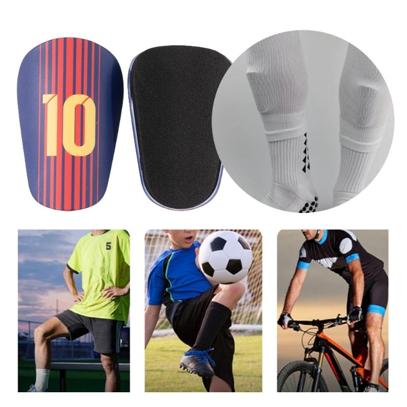 1 pár fotbalových chráničů holení Vybavení pro děti, Ochranné fotbalové vybavení Chrániče holení